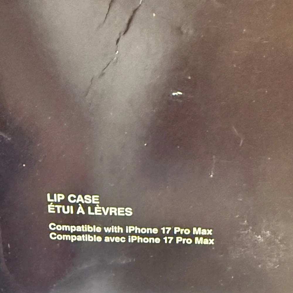 Black Rhode phone case paired w Rhode Peptide Lip Tint in Passionfruit Jelly-NEW - Picture 4 of 5
